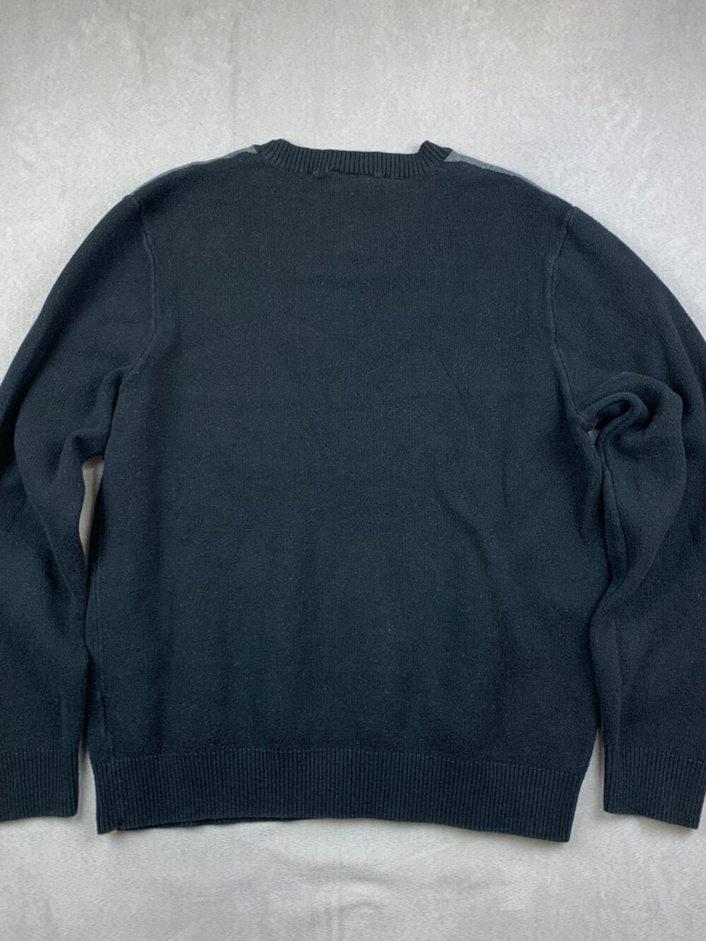 Tentree Mens Sweater Medium Black Highline Juniper Crewneck Knit Organic Cotton - Picture 6 of 6